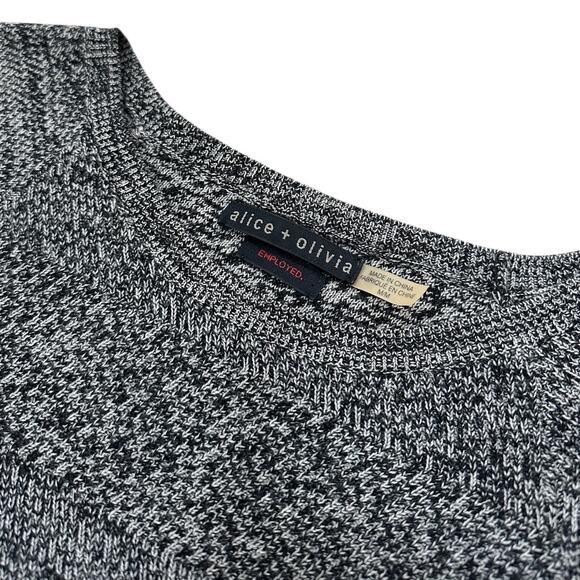 Alice + Olivia Employed Solange Wool Top - Picture 3 of 6